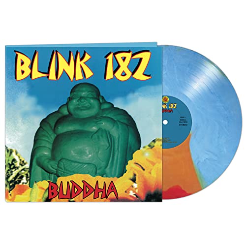 Blink-182 - Buddha (blue Red & Yellow Stripe) - Vinyl