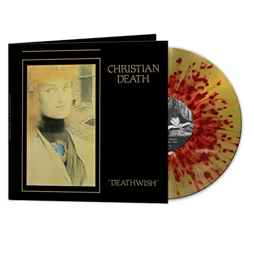 Christian Death - Deathwish (red & Gold Splatter) - Vinyl