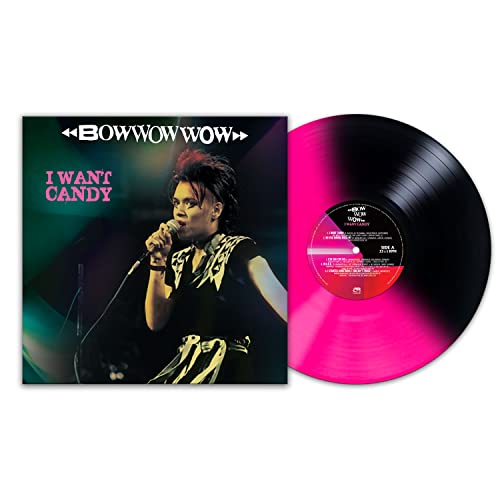 Bow Wow Wow - I Want Candy - Pink/black Stripe - Vinyl