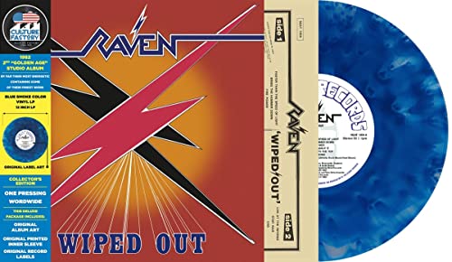 Raven - Wiped Out - Orange & Blue Smoke - Vinyl