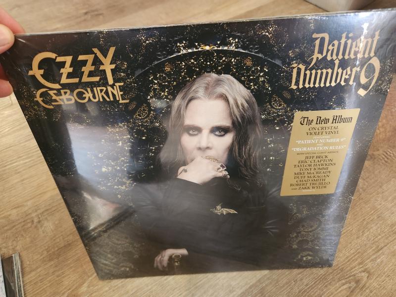 Ozzy Osbourne - Patient Number 9 = CRYSTAL VIOLET VINYL New