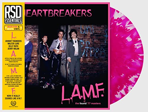 Heartbreakers - L.A.M.F. -the Found '77 Masters - NEON PINK & WHITE VINYL