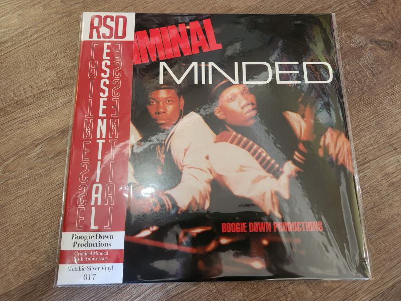 Boogie Down Productions - Criminal Minded - METALLIC SILVER VINYL