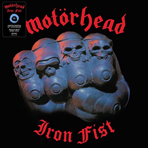 Motorhead - Iron Fist (black & Blue Swirl Vinyl) - Vinyl