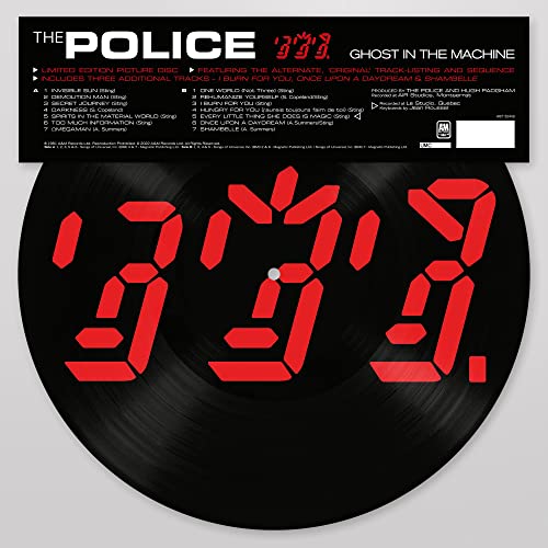 The Police - Ghost In The Machine [picture Disc] - Vinyl