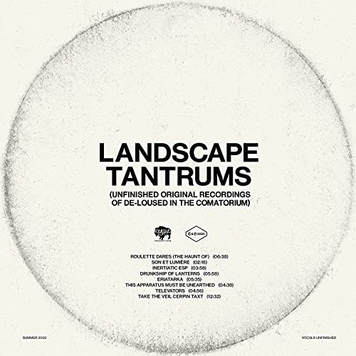 The Mars Volta - Landscape Tantrums - Unfinished Original Recordings Of De-loused In The Comatorium (black Vinyl) - Vinyl