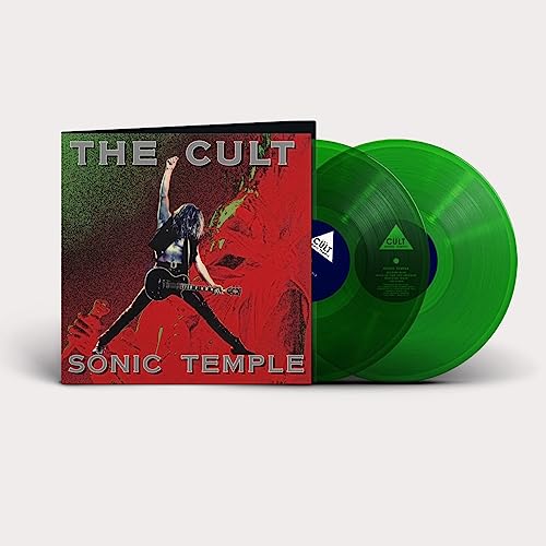 The Cult - Sonic Temple (indie Exclusive, Trans. Green, Anniversary Edition, Gatefold Lp Jacket) - Vinyl