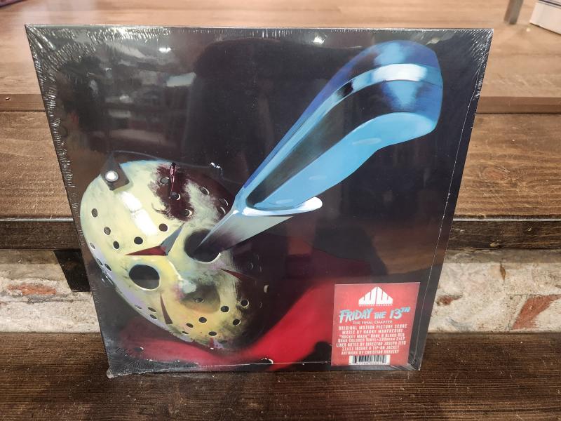 Friday The 13th - The Final Chapter - Hockey Mask Bone & Blood Red Vinyl