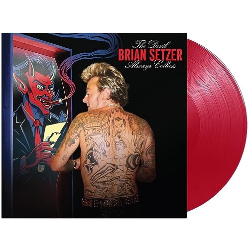 Brian Setzer - The Devil Always Collects - Red Translucent Vinyl