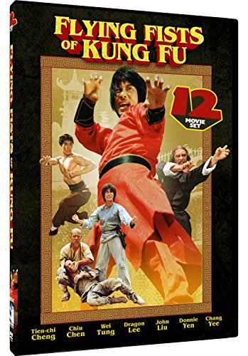Flying Fists Of Kung Fu - 12 Movie Set: 7 Steps Of Kung Fu - 18 Fatal Strikes - Wu Tang Magic Kick + 9 More! - Dvd