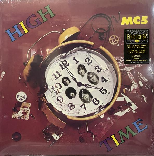 MC5 - High Time - Rocktober Clear and Yellow Splatter Vinyl