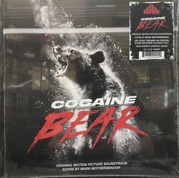 Cocaine Bear - Original Motion Picture Soundtrack - Cocaine and Crystal Clear Splattered Vinyl