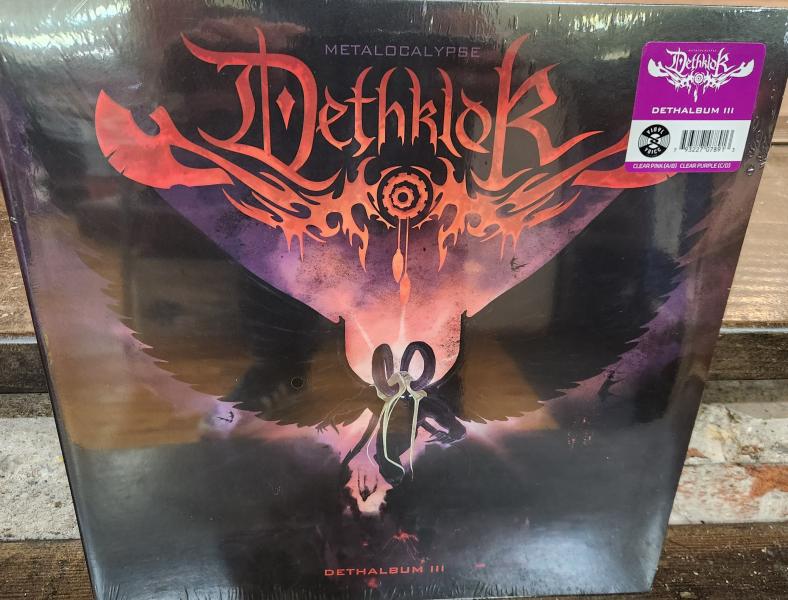 Dethklock - Dethalbum III - Clear Pink/Purple Vinyl