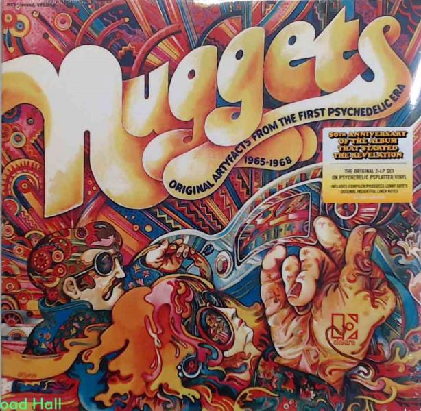 V/A - Nuggets: Original Artyfacts From The First Psychedelic Era 1965-1968 Psplatter Vinyl 2 LPs