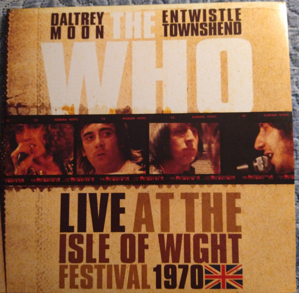 The Who - Live At The Isle Of Wright Festival 1970 - Gold Vinyl 3 LPs