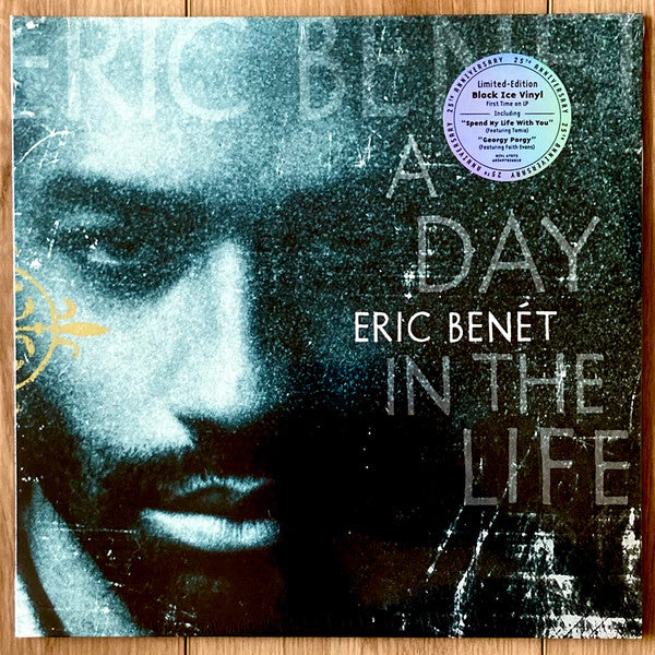 Eric Benet - A Day In The Life - Black Ice Vinyl New