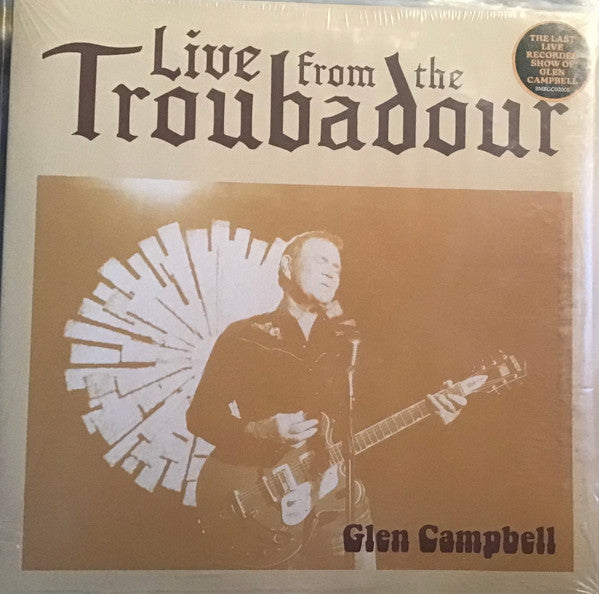 Glen Campbell - Live From The Troubadour - Vinyl