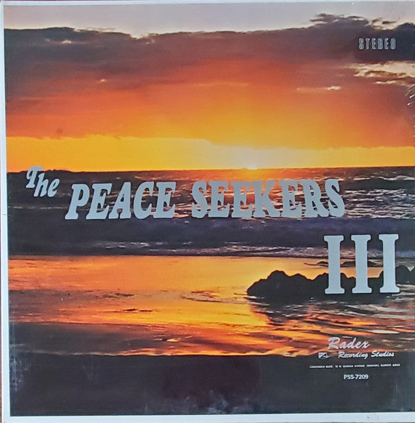 The Peace Keepers The Peace Seekers III New