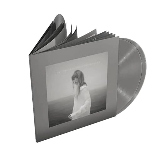 Taylor Swift The Tortured Poets Department Exclusive Grey Smoke Vinyl 2xlp + 24 Page Booklet Bonus Track