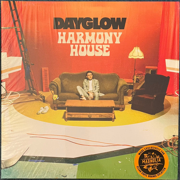 Dayglow - Harmony House - clear vinyl with orange splatter