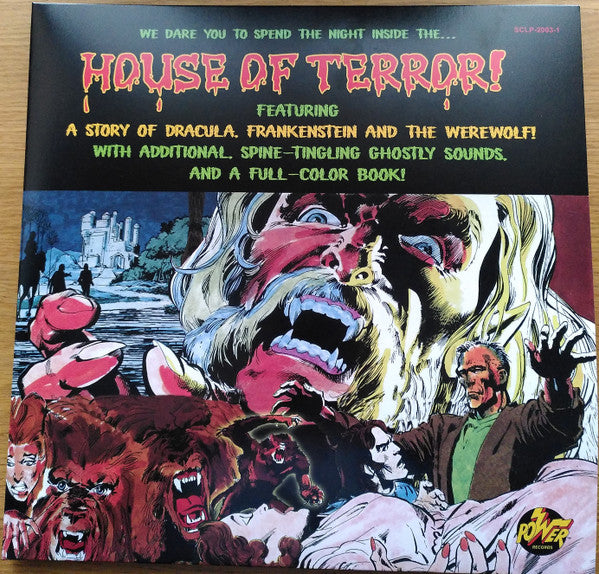 House Of Terror: A Story of Dracula, Frankenstein, and The Werewolf - Vampyre Blood Splatter Vinyl