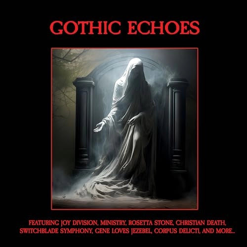 Gothic Echoes (various Artists) - Red Marble Vinyl