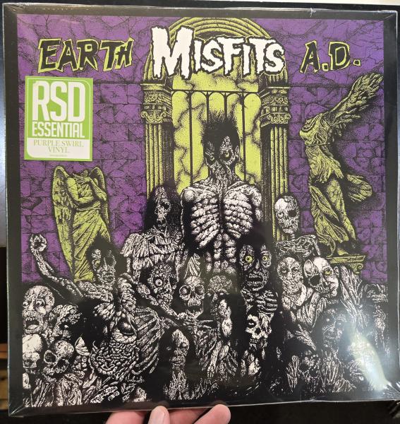 Misfits - Earth A.D./Wolf's Blood - purple swirl vinyl