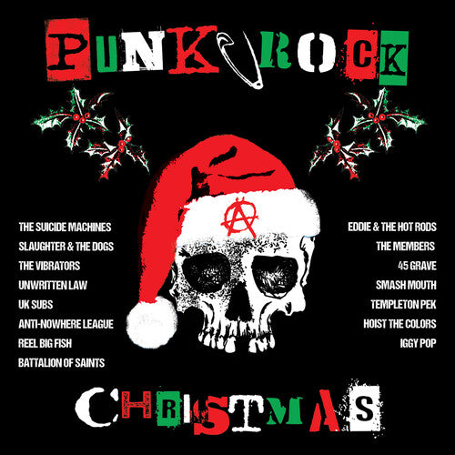 Punk Rock Christmas (Red/Green & White Splatter Vinyl) - New Vinyl