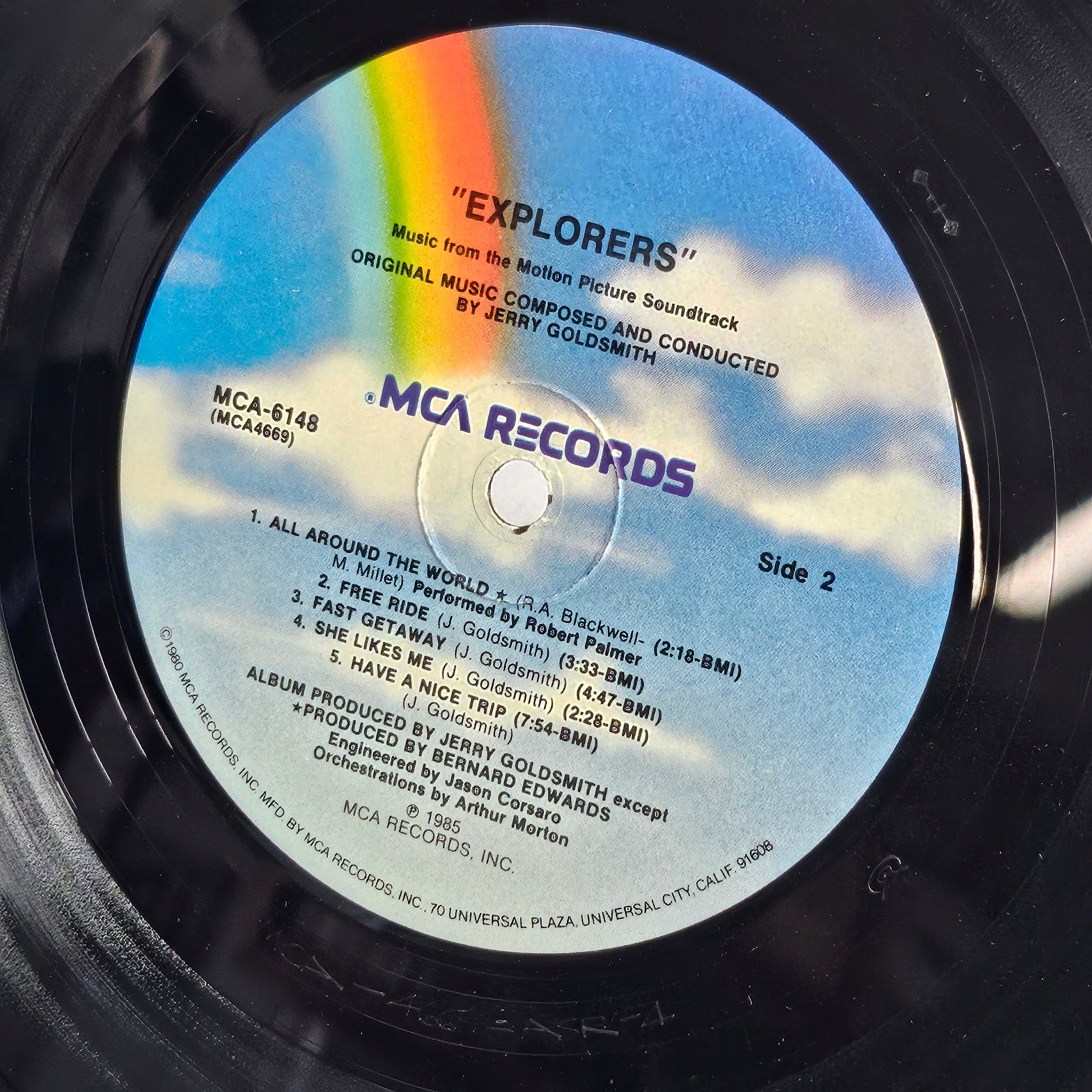Jerry Goldsmith Explorers: Music From The Motion Picture Used Promo Vinyl