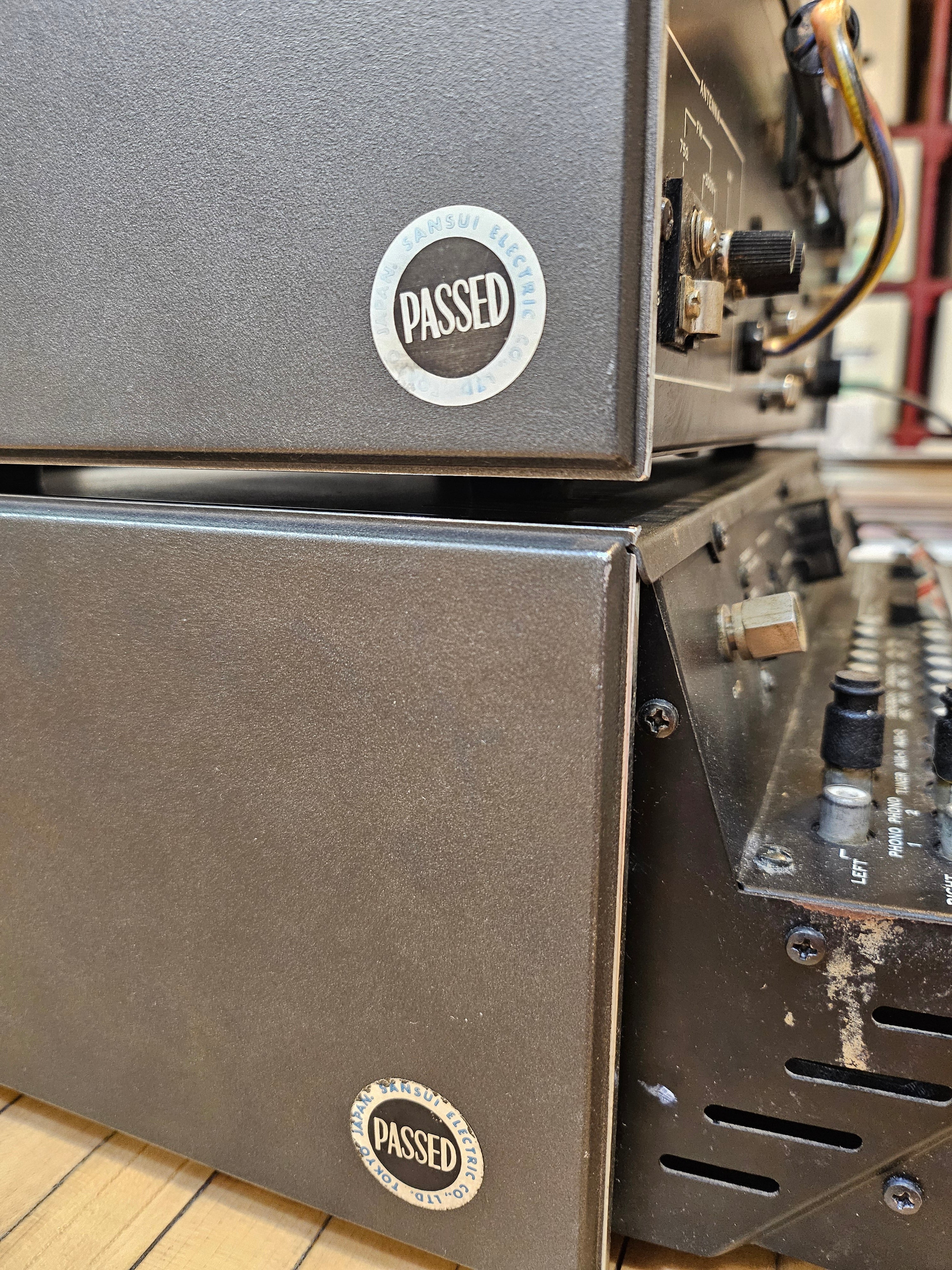 Sansui TU-7700/AU-7700 Tuner & Amplifier Set