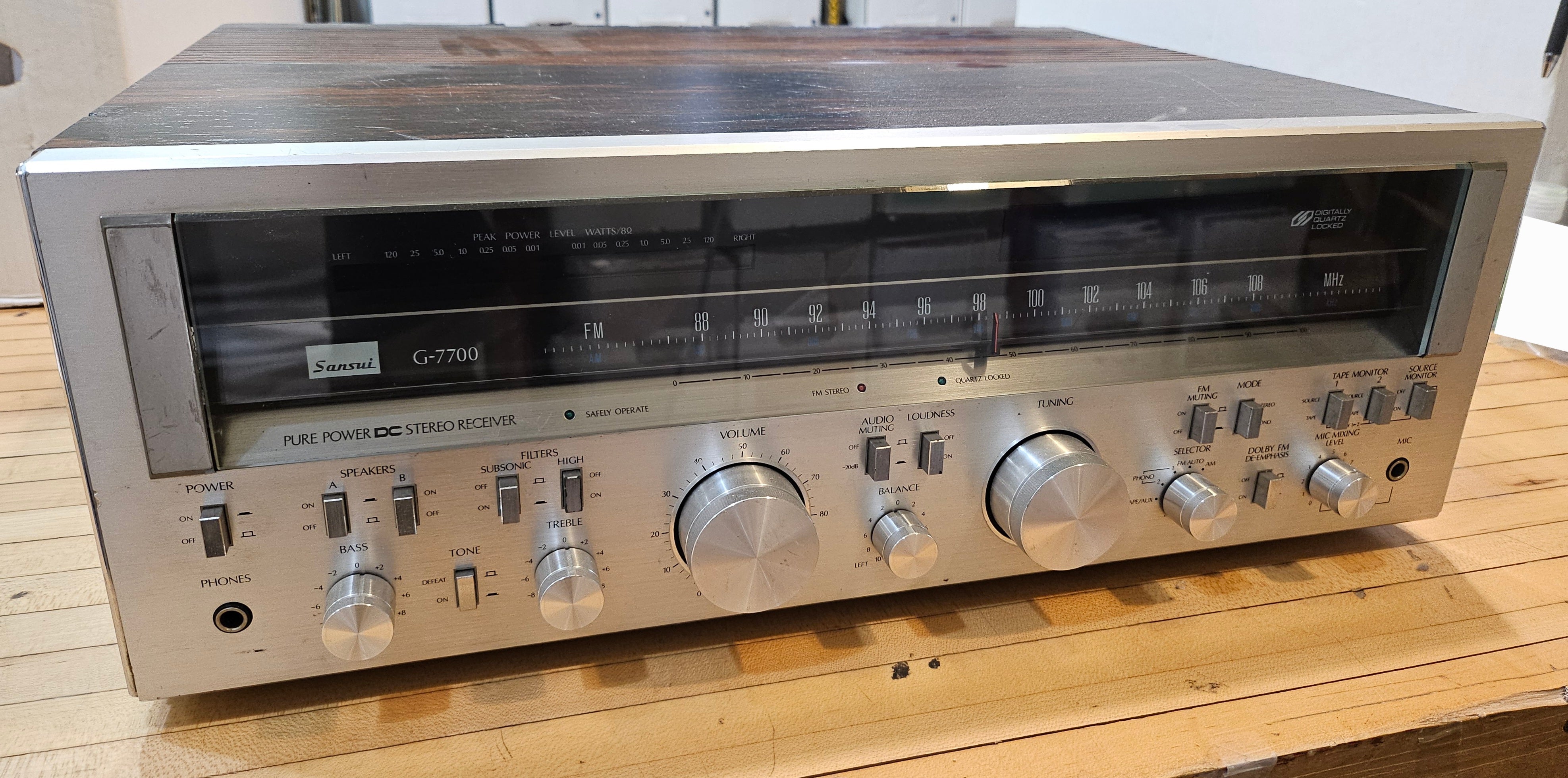 Sansui G-770 Stereo Receiver