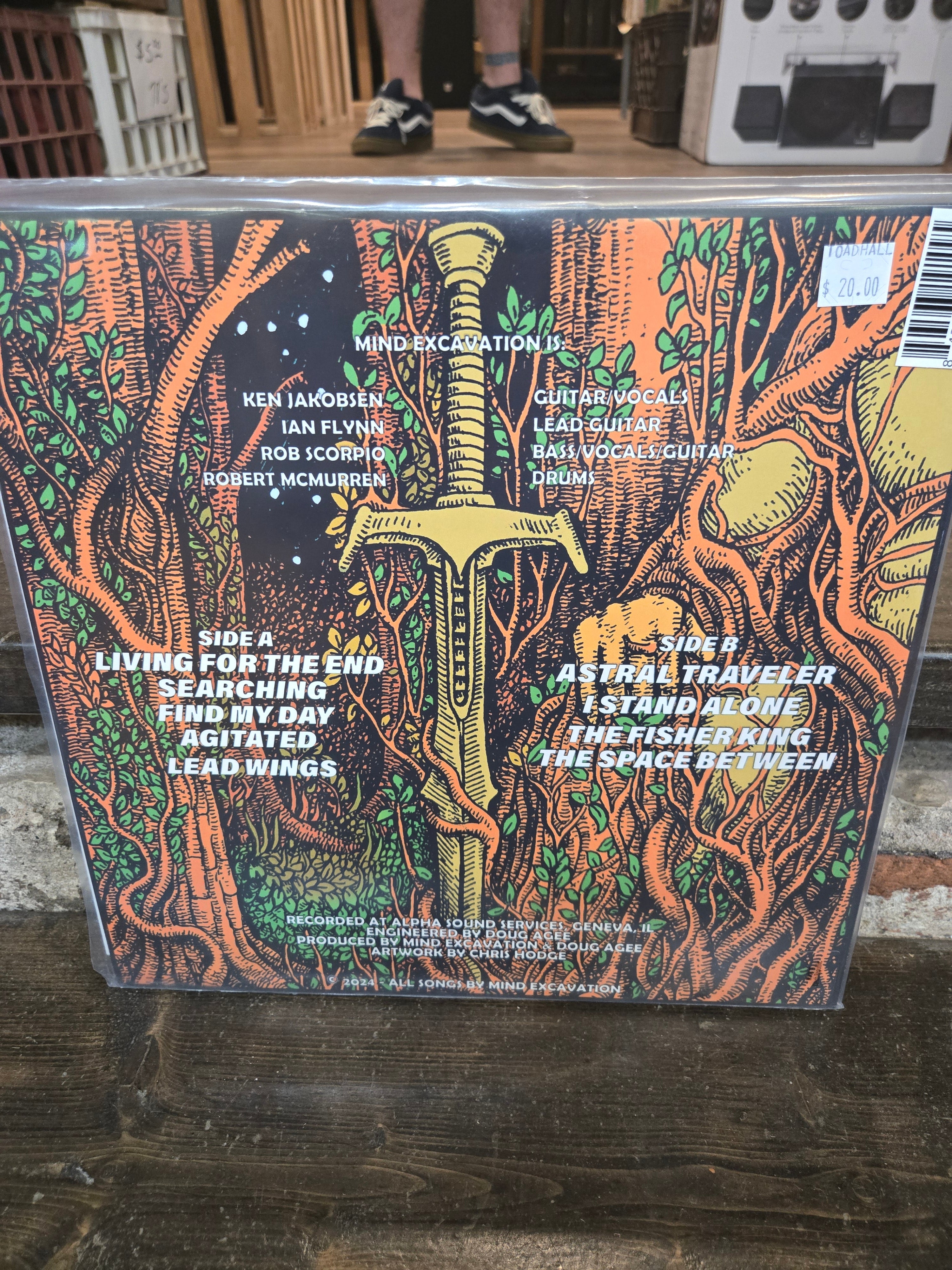 MIND EXCAVATION The Fisher King New Vinyl LP