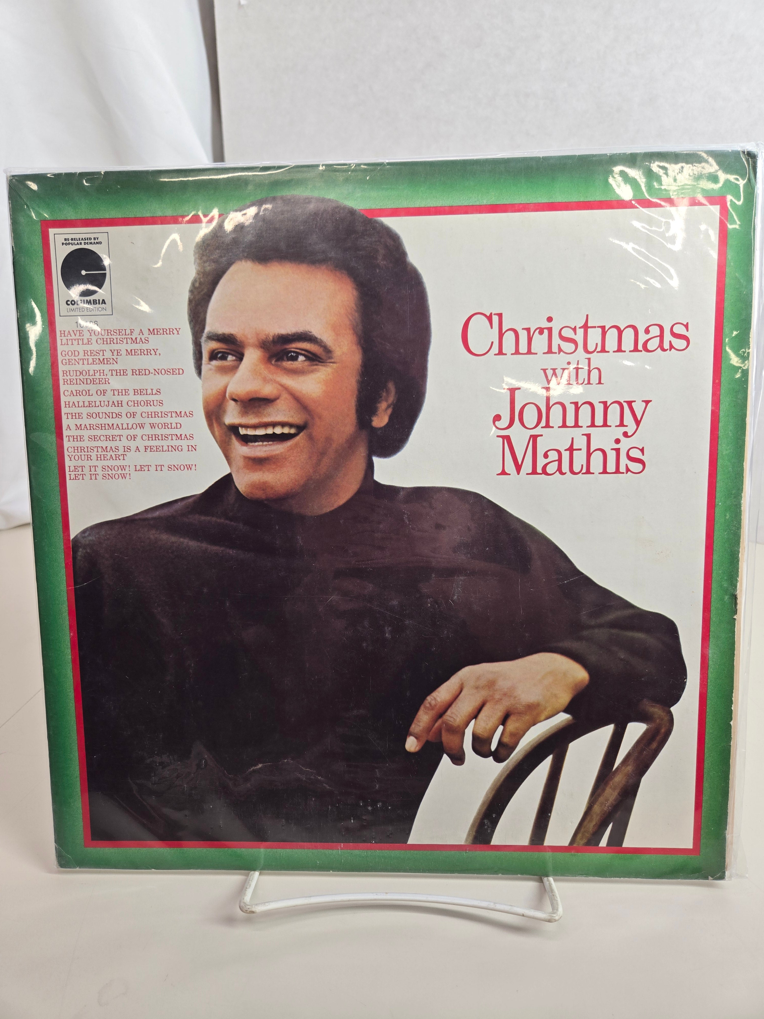 Johnny Mathis - Christmas with Johnny Mathis - Used Vinyl