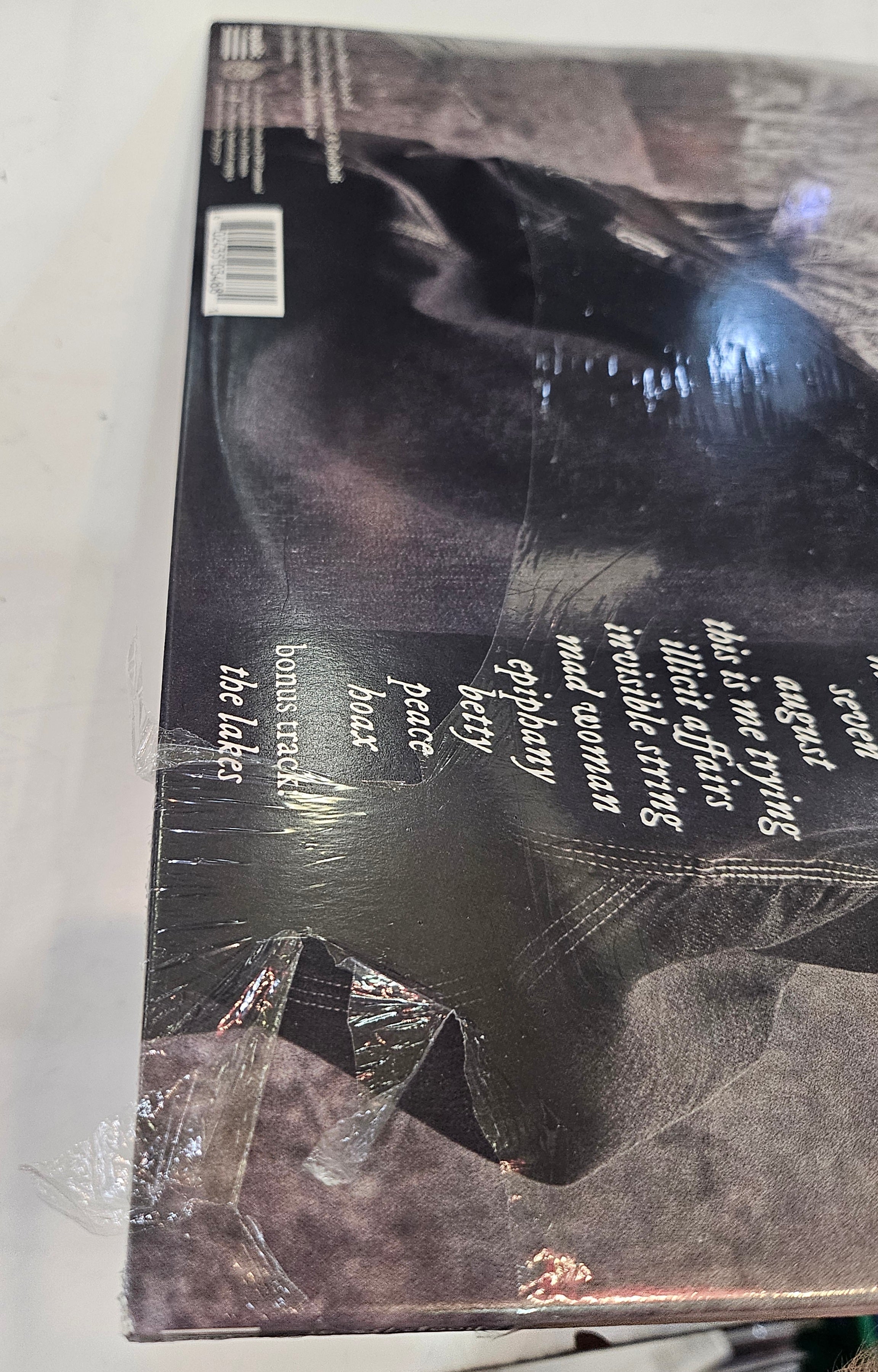 TAYLOR SWIFT Folklore New Vinyl LP beige vinyl