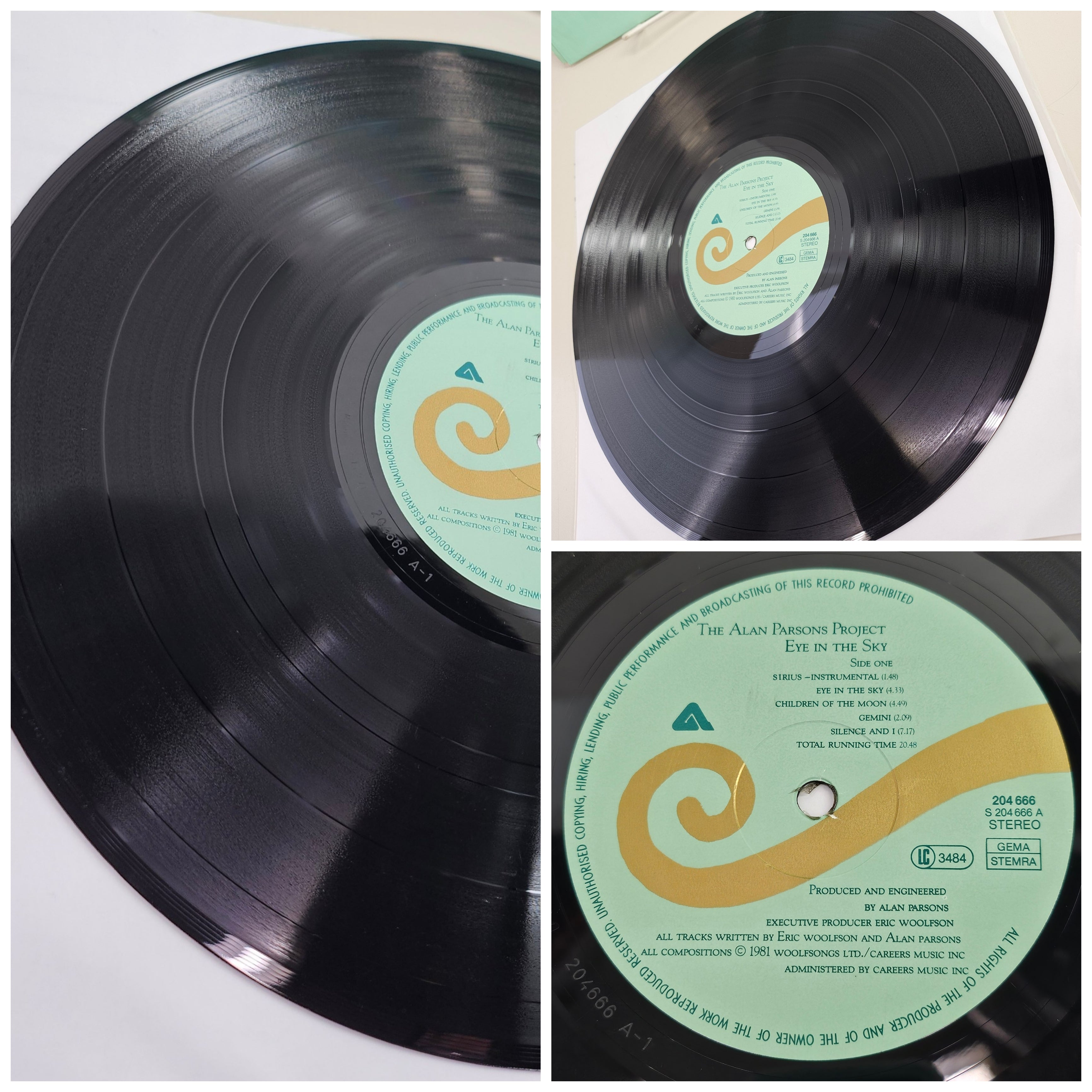Alan Parsons Project - Eye In The Sky - Used Vinyl