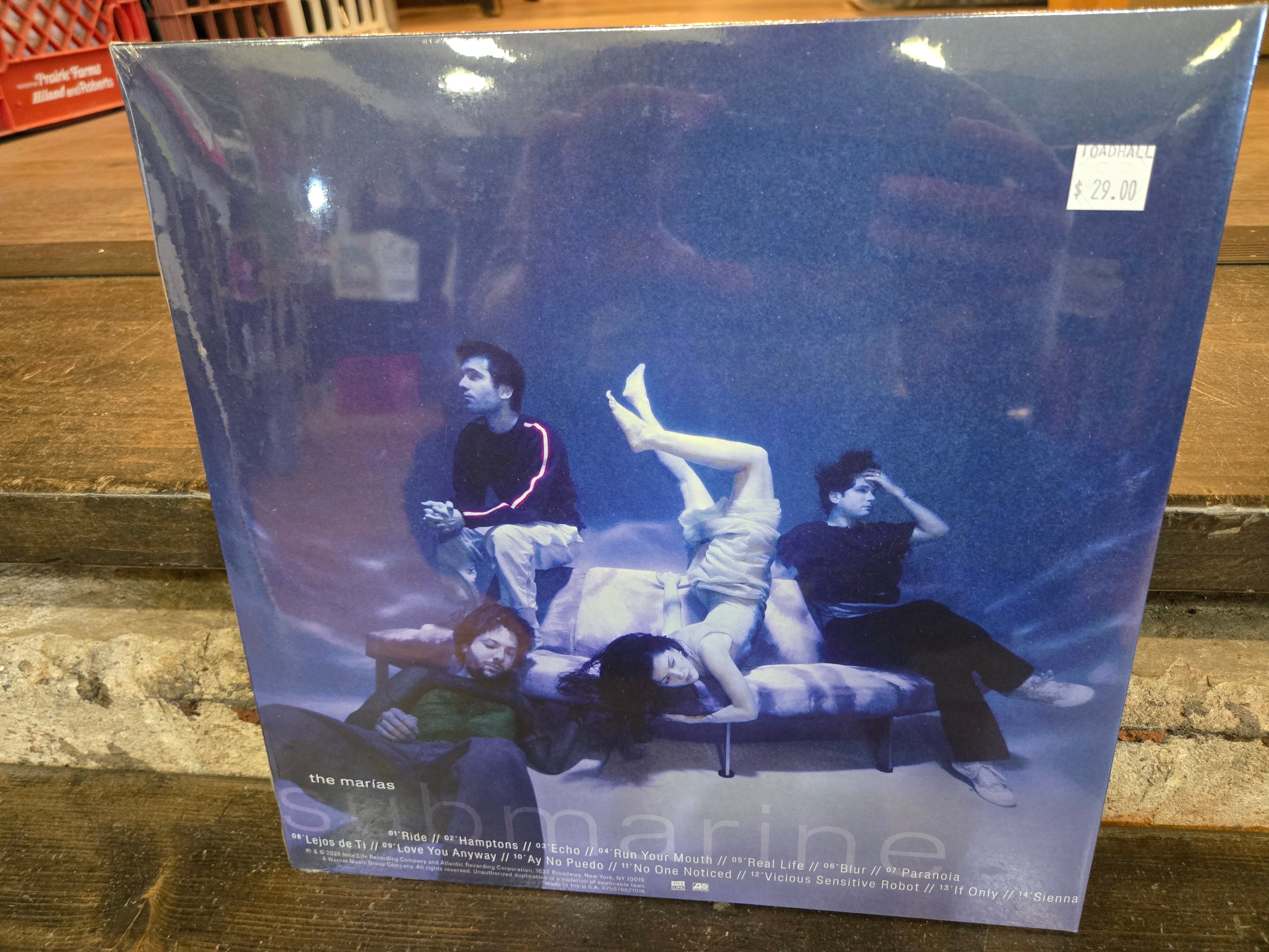 THE MARIAS Submarine - Ultra Clear Vinyl New Vinyl LP