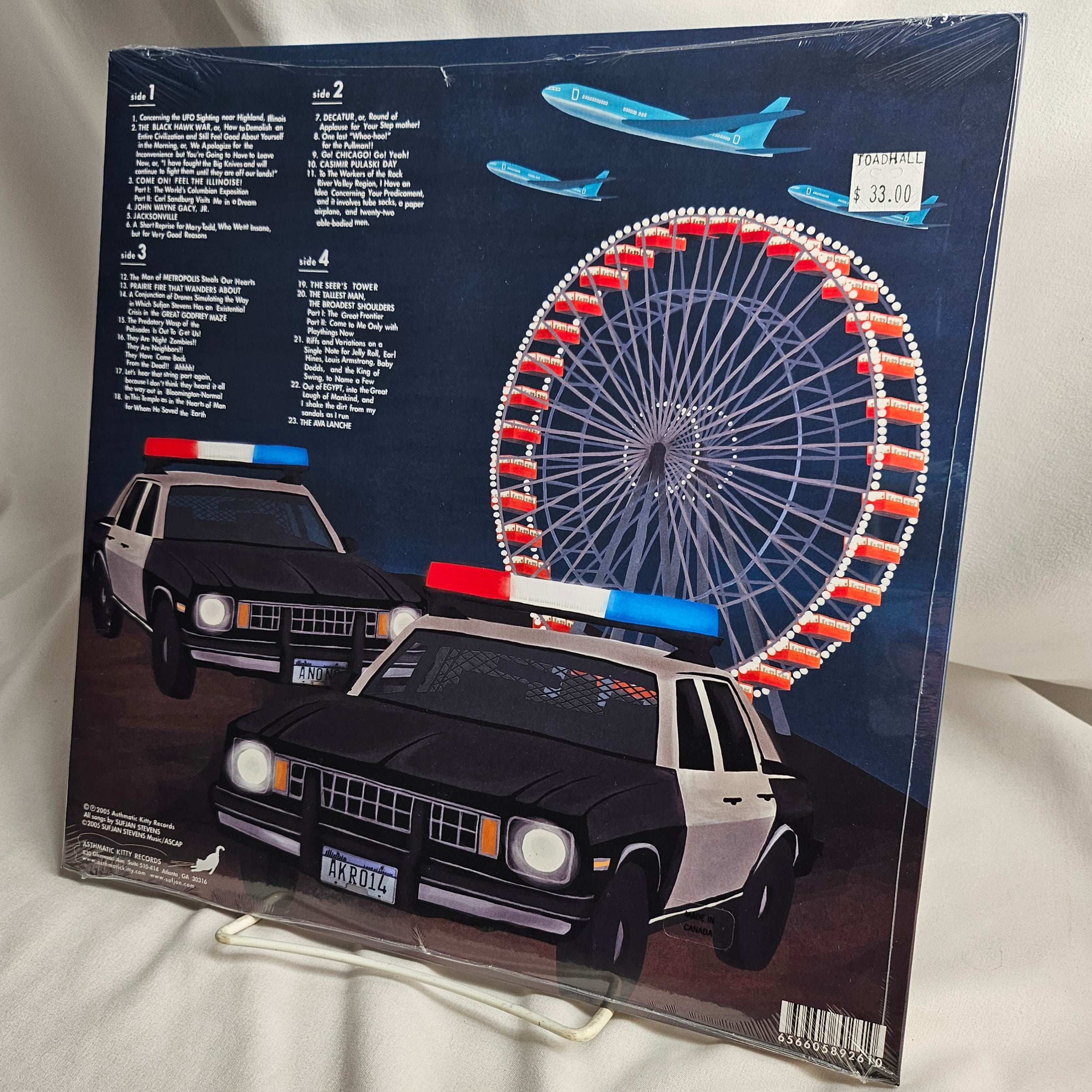 SUFJAN STEVENS Illinoise New Vinyl LP