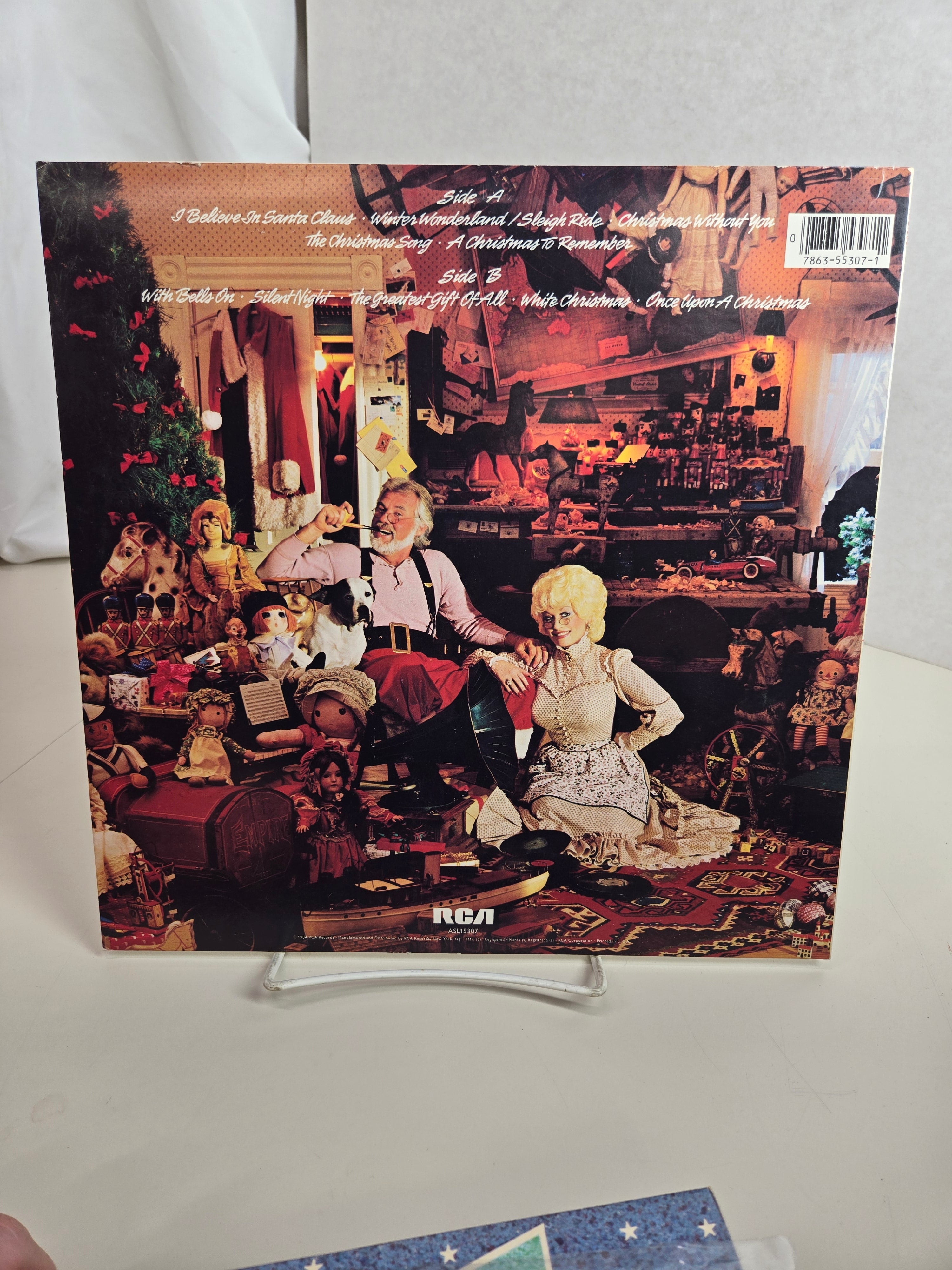 Dolly Parton & Kenny Rogers - Once Upon A Christmas - Used Vinyl