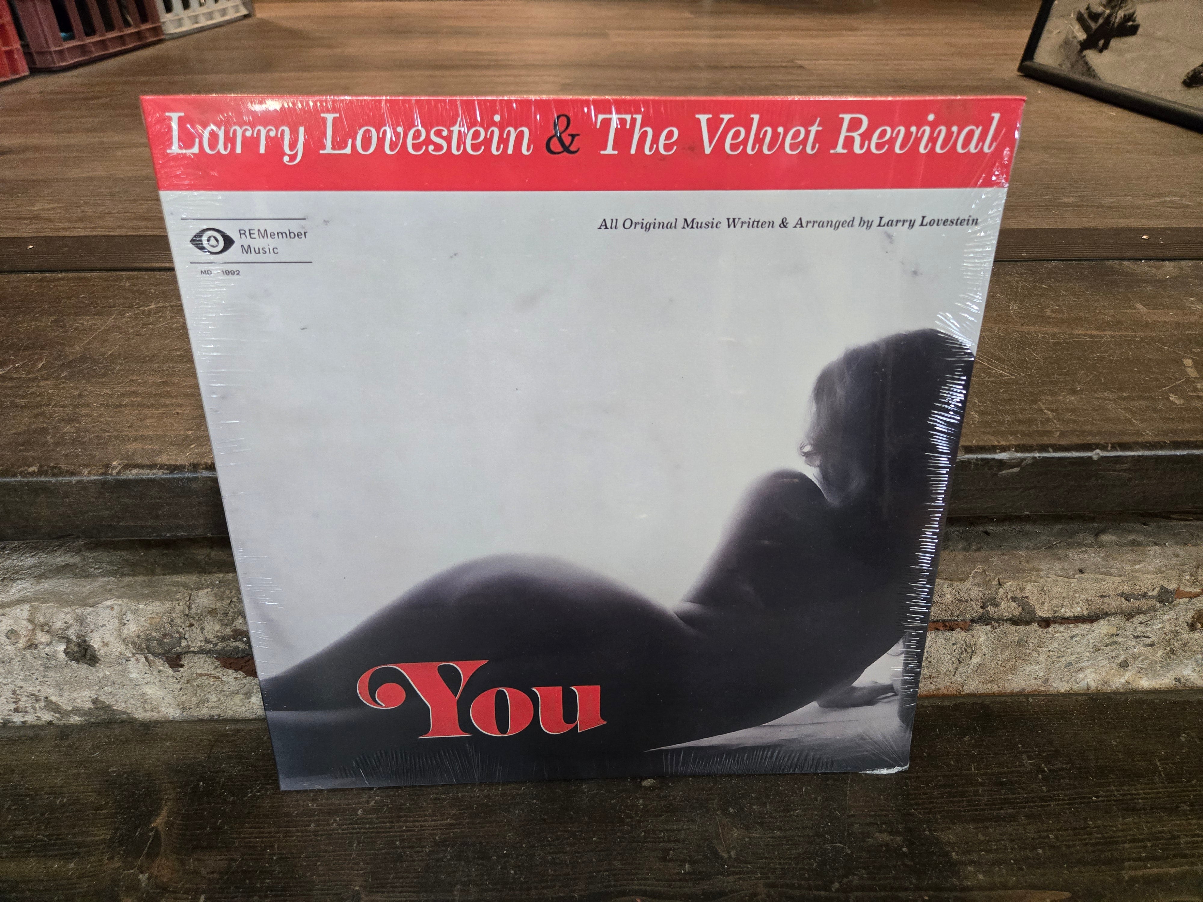 LARRY LOVESTEIN & THE VELVET REVIVAL You New Vinyl UNOFFICIAL RELEASE