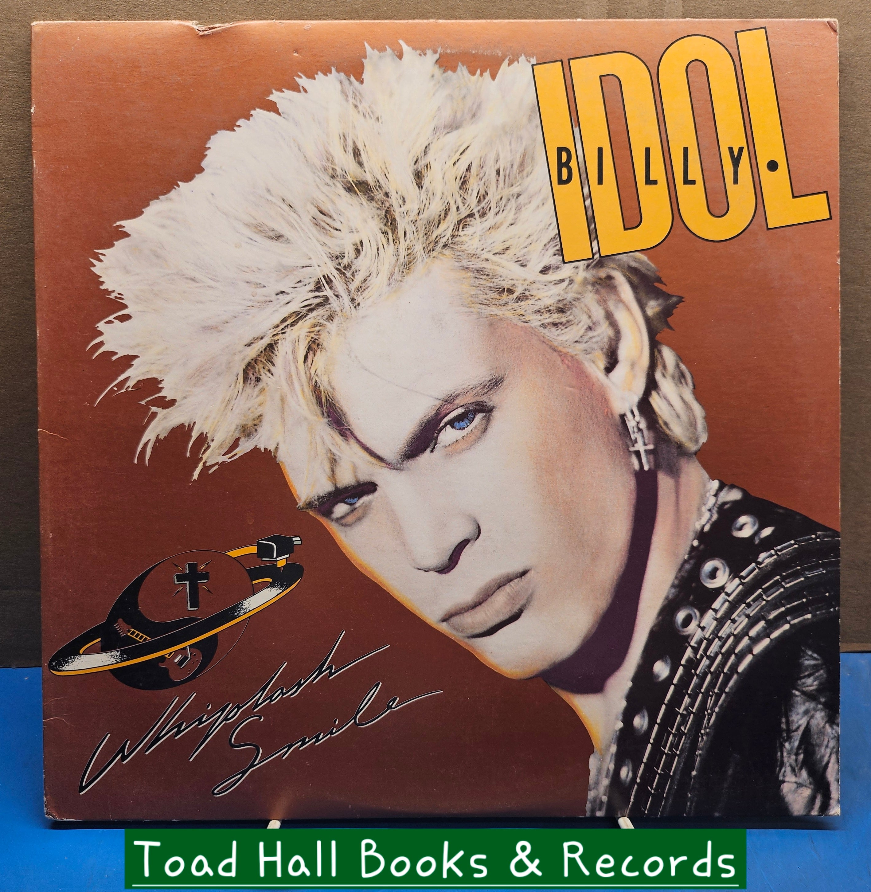 Billy Idol Whiplash Smile Used Vinyl LP