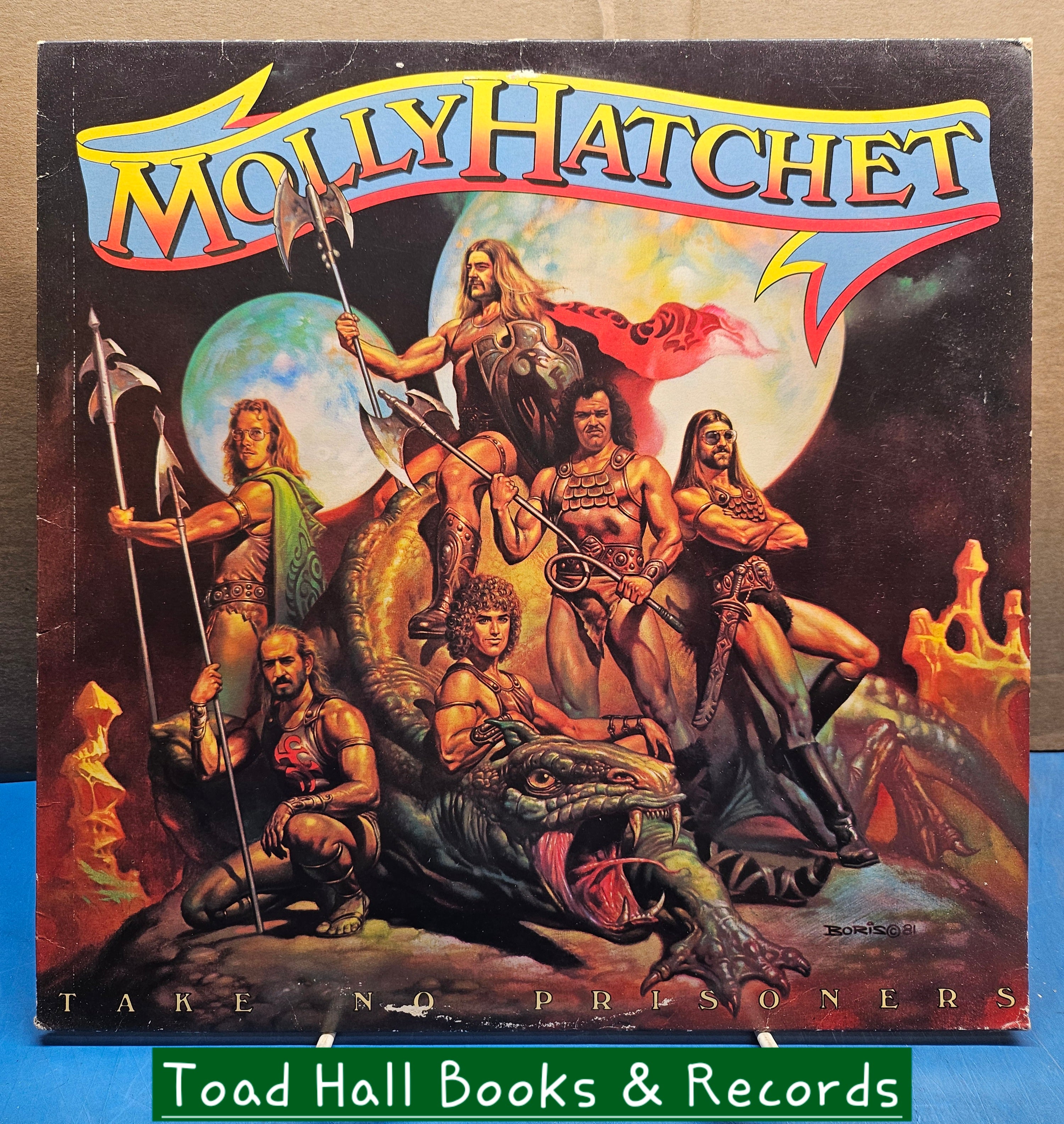 Molly Hatchet Take No Prisoners Used Vinyl LP Sterling Press Holland Import