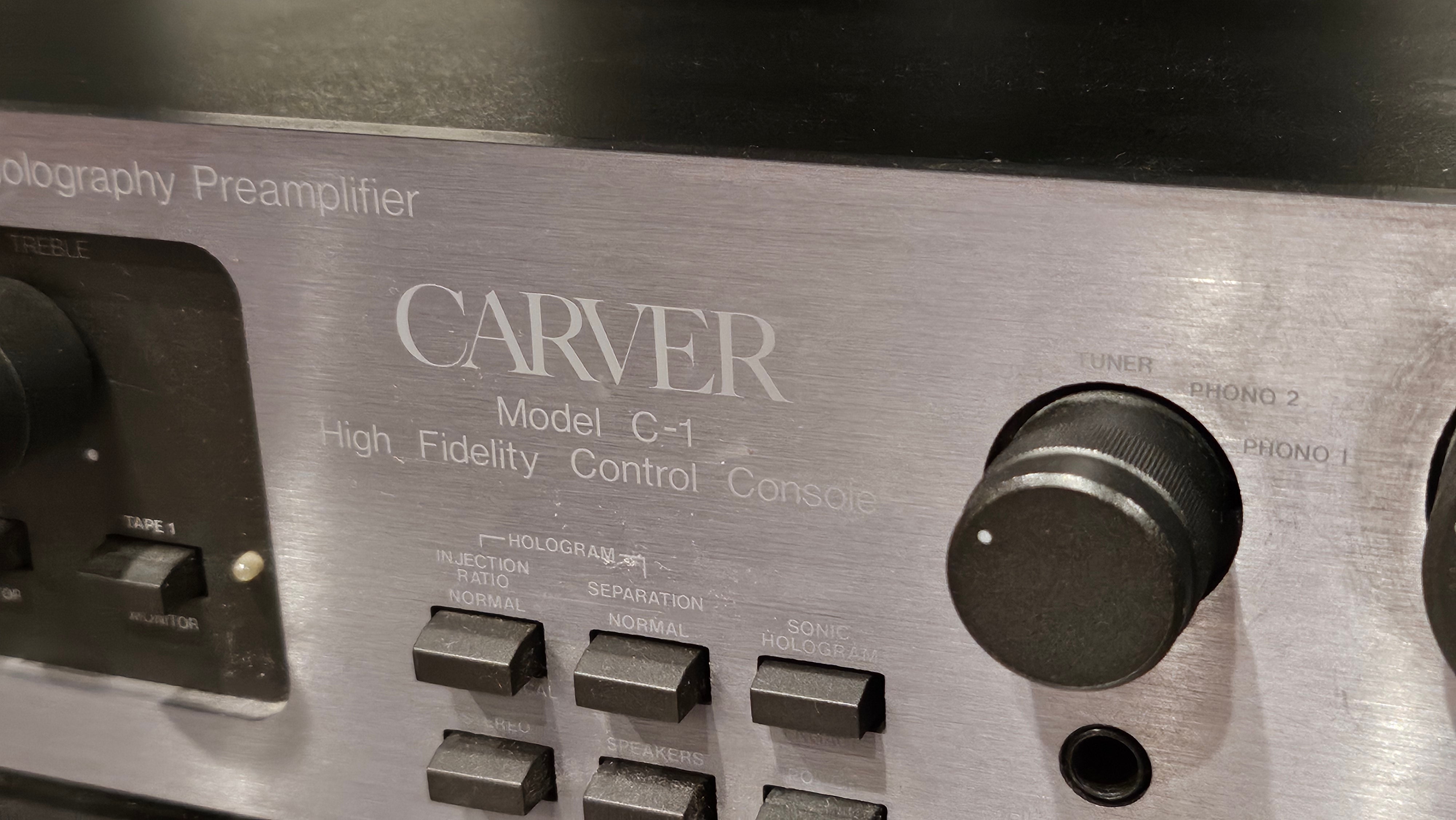 Carver Model C-1 Sonic Holography Preamplifier