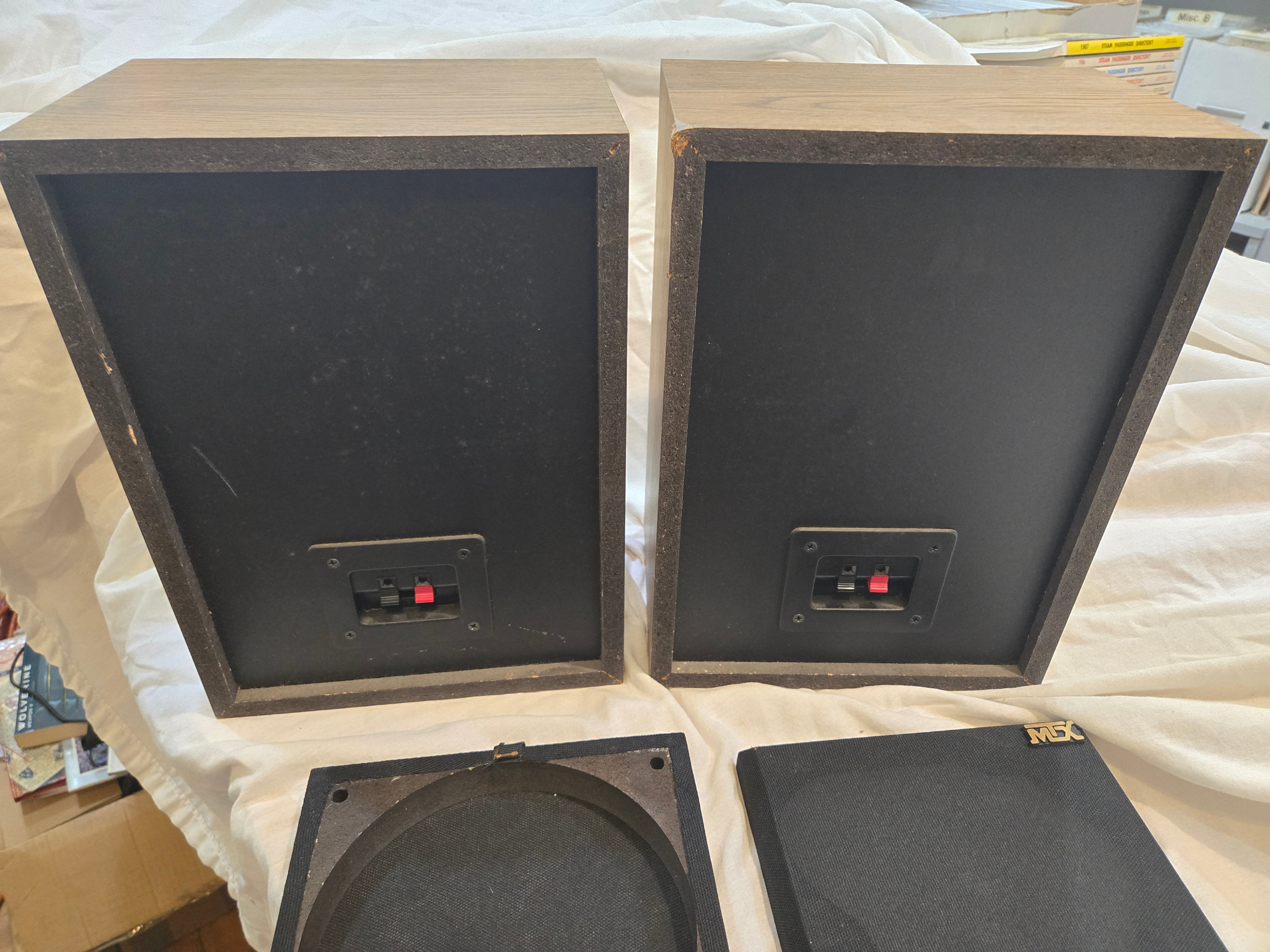 MTX AAL 62 Bookshelf Speakers Used