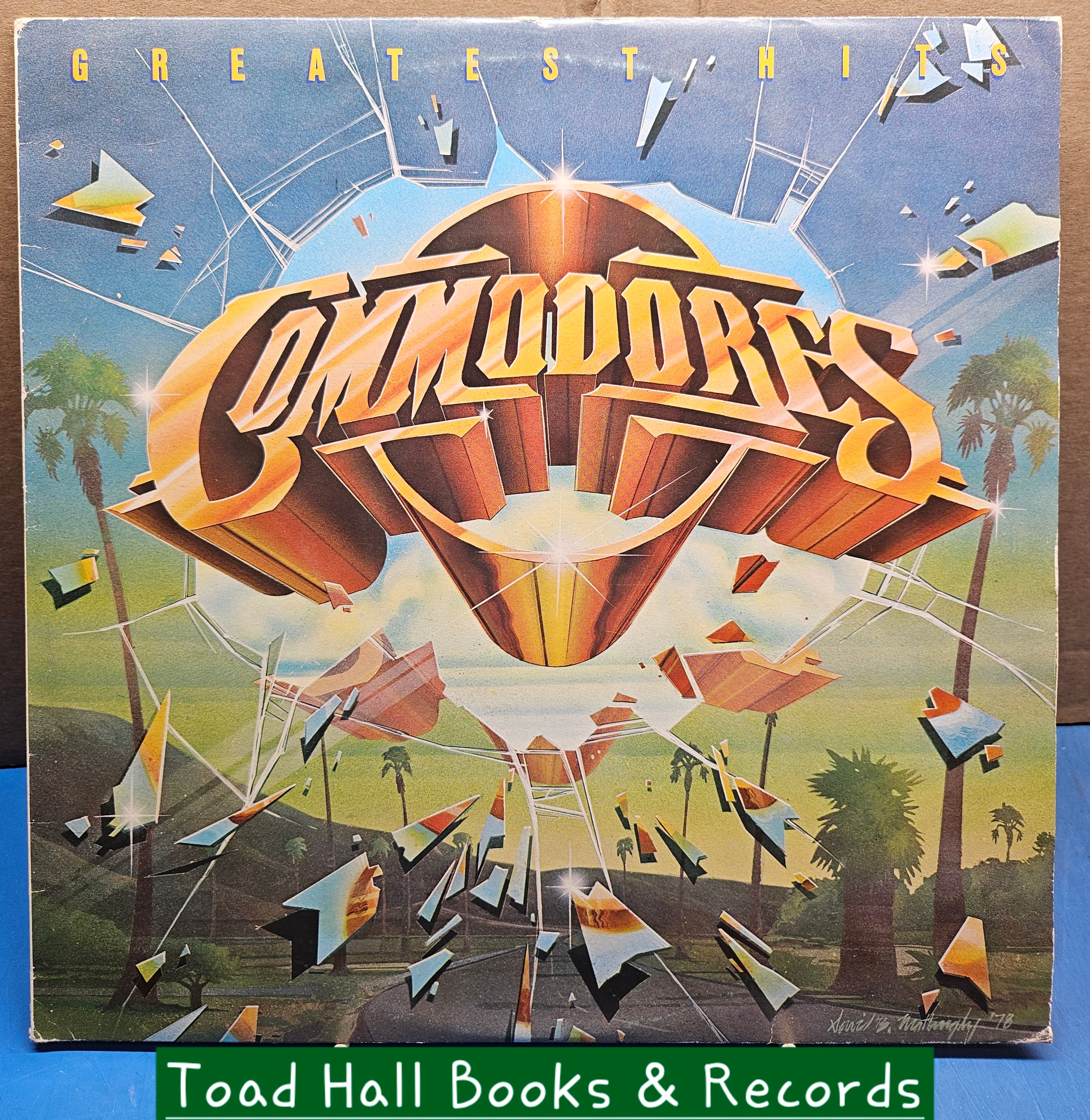 COMMODORES Greatest Hits  Used Vinyl LP Import From Spain