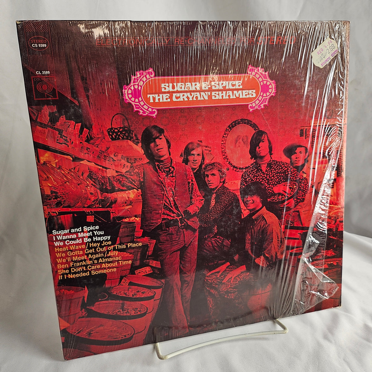 The Cryan' Shames  Sugar & Spice (Stereo)  Used Vinyl