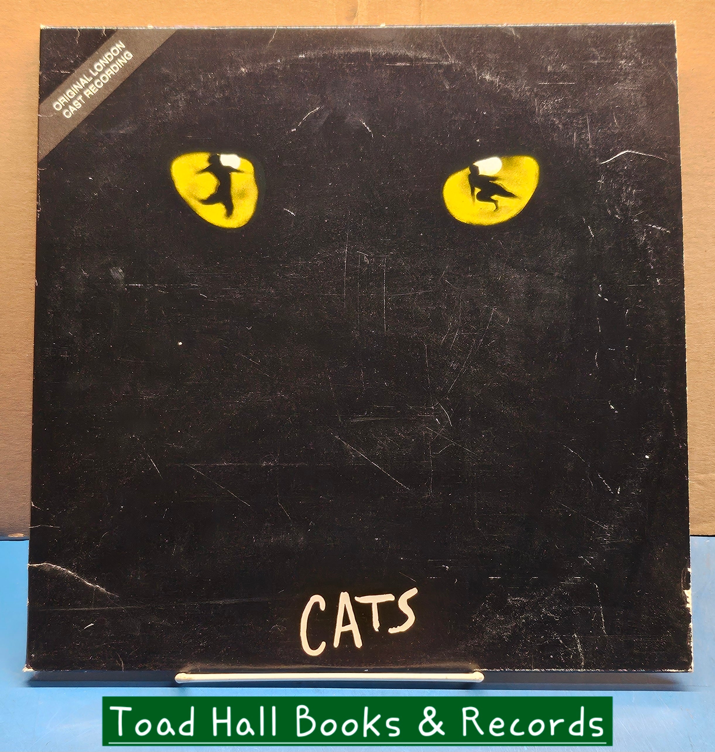 ANDREW LLOYD WEBBER CATS Original London Cast Recording Used Vinyl LP