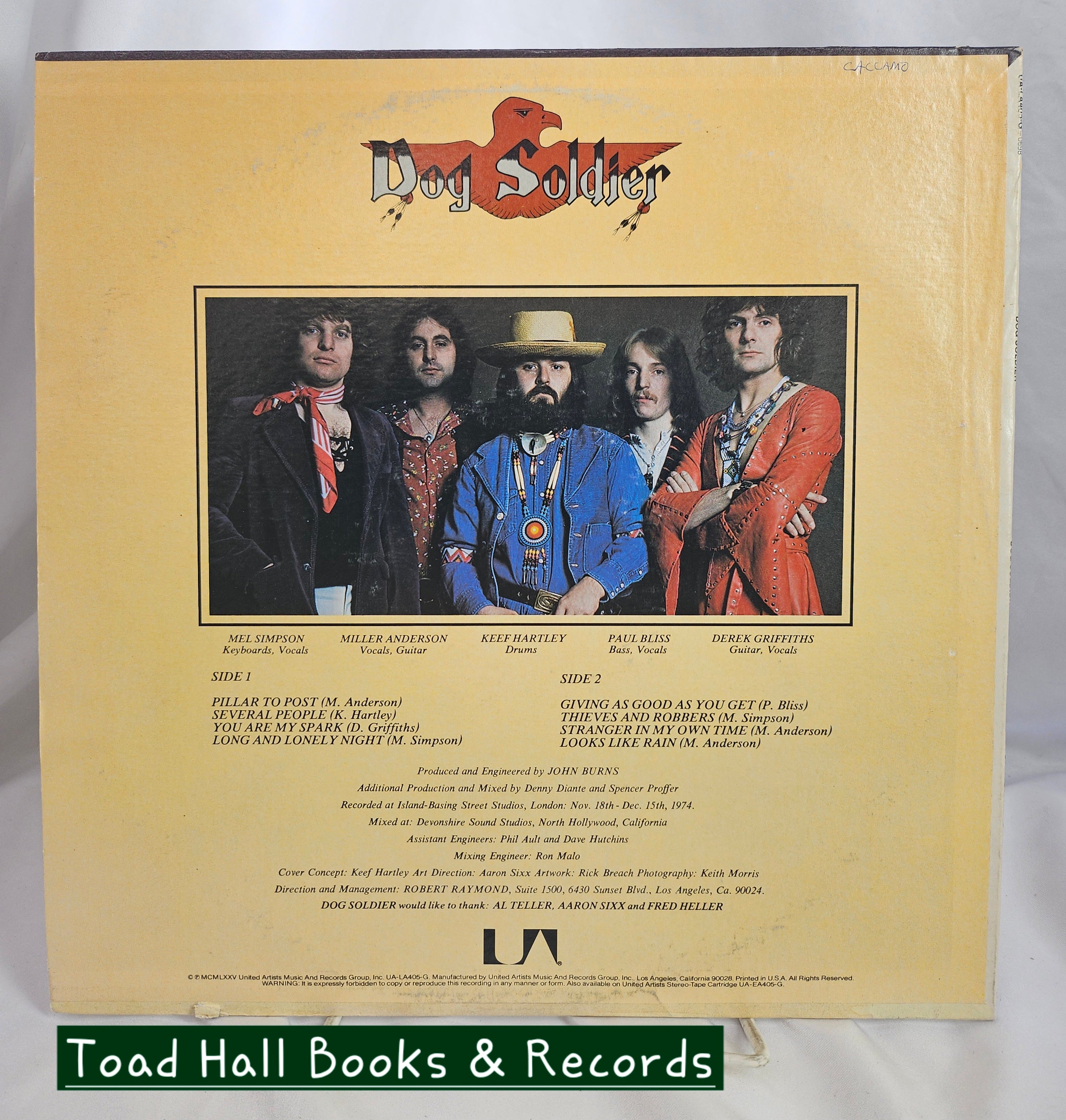 Dog Soldier - Dog Soldier - Used Vinyl