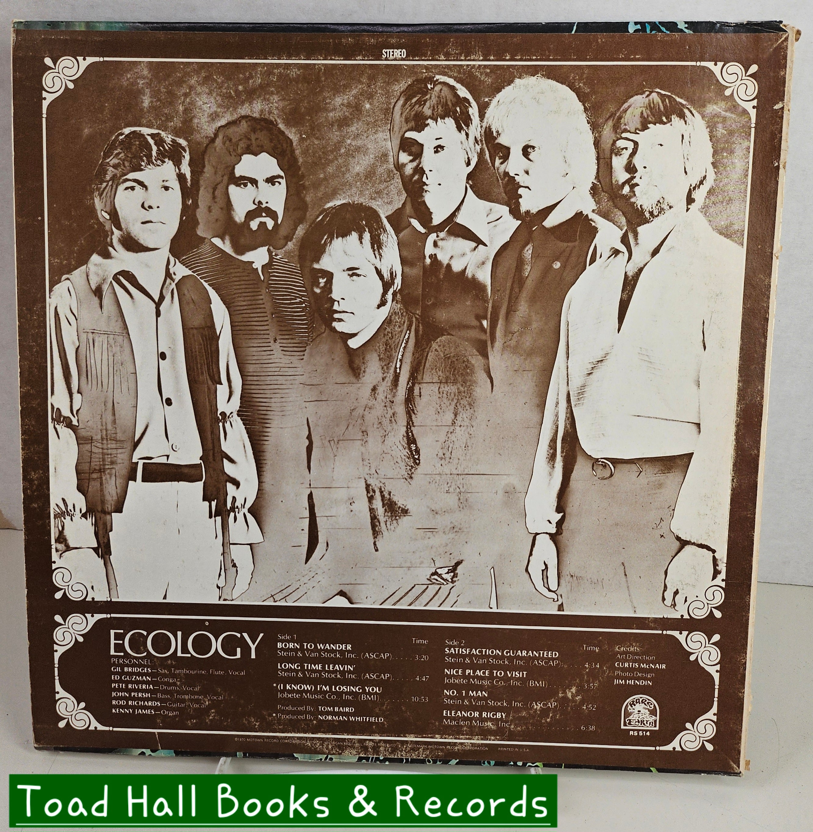 Rare Earth  Ecology Used Vinyl LP