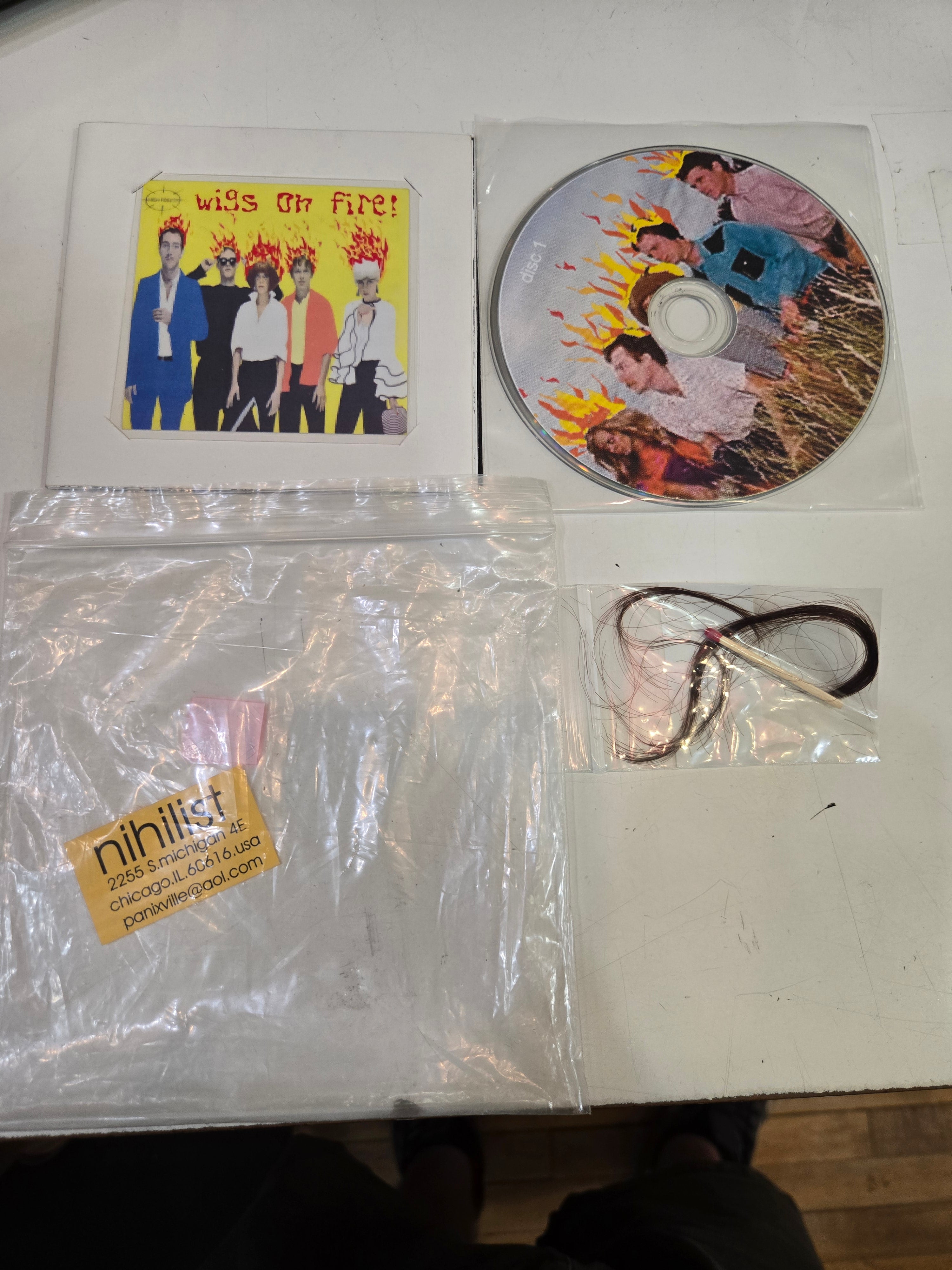 VARIOUS ARTISTS Wigs On Fire! Used CD, VG+