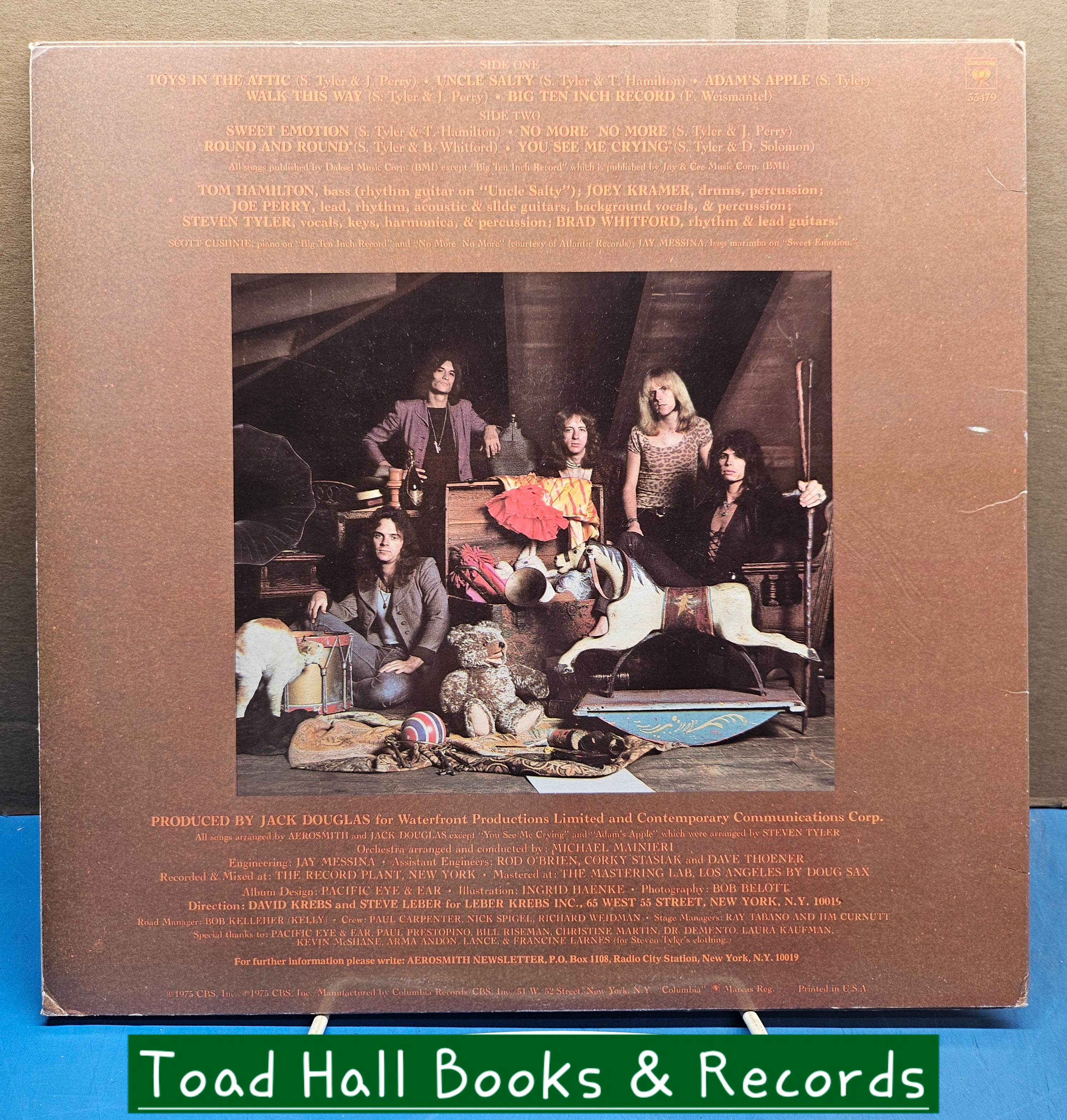 Aerosmith  Toys in the Attic Used Vinyl LP